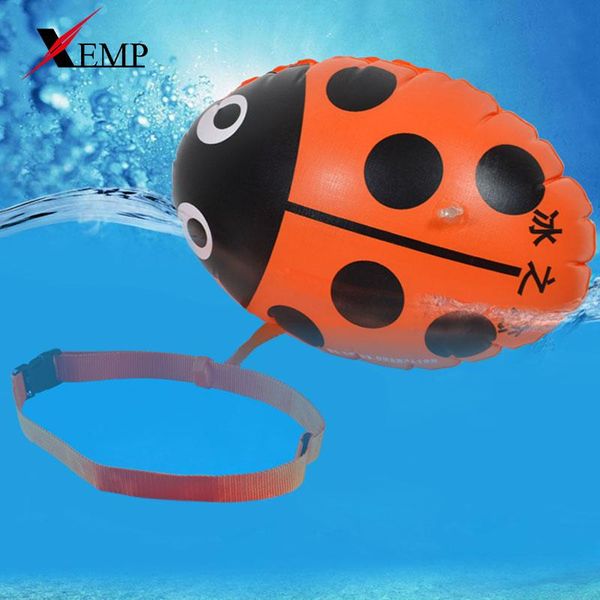 

life vest & buoy water safety pvc inflatable swimming float airbag can storage thickening dual airbags lifesaving ball ring