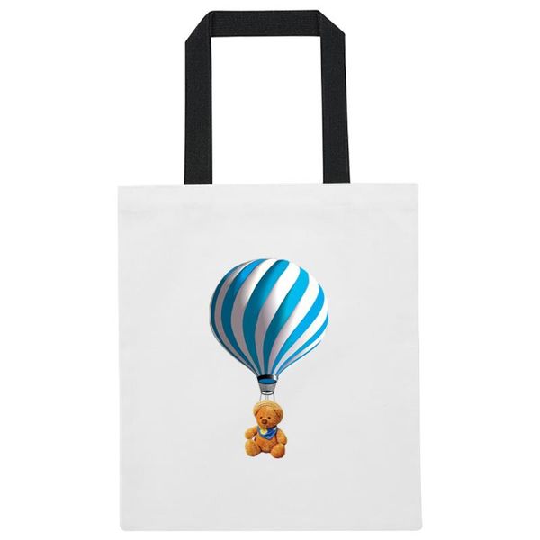 

storage bags large-capacity shopping bag ladies balloon printing portable messenger shoulder environmental protection foldable