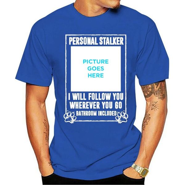 

men's t-shirts masculina t perseguidor pessoal (ver. para mulher sua foto) 2021 t-shirt, White;black