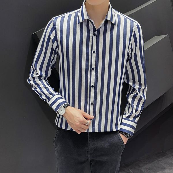 

men's casual shirts oversized office male japanese business commuter long sleeve shirt classic men professional workwear overalls, White;black