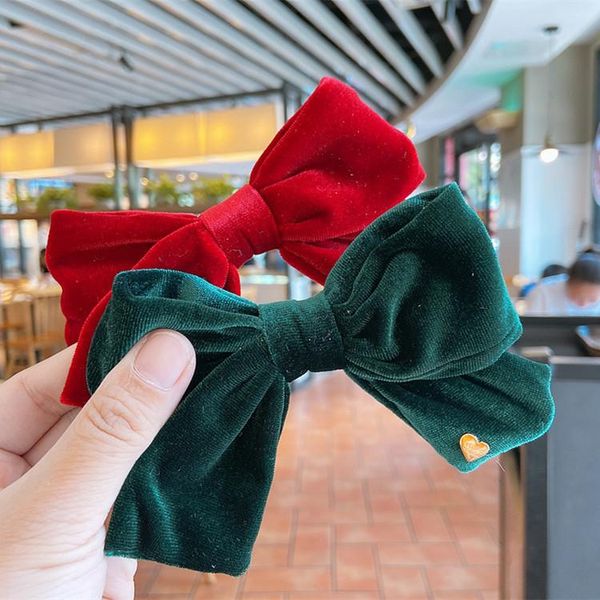 

hair accessories fashion children velvet hairpins girl's cute solid hairclips kids korea style side clip, Slivery;white