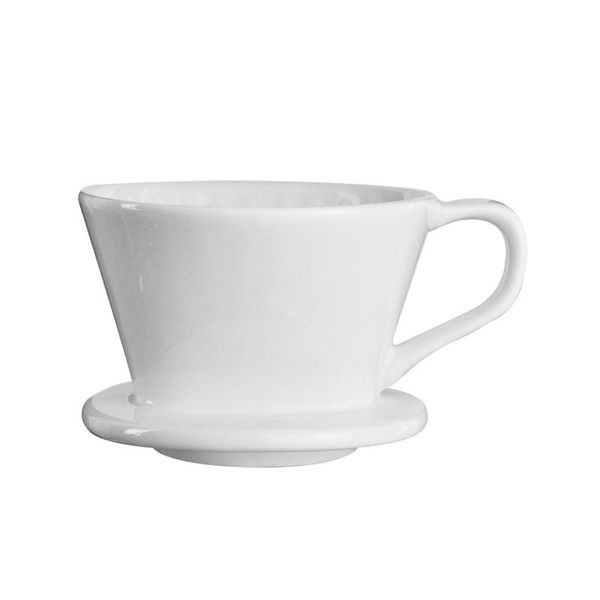 

coffee filters brewed filter cup ceramic golden stand drip holder set housewares kitchen filtro cafe coffeeware ei50cf