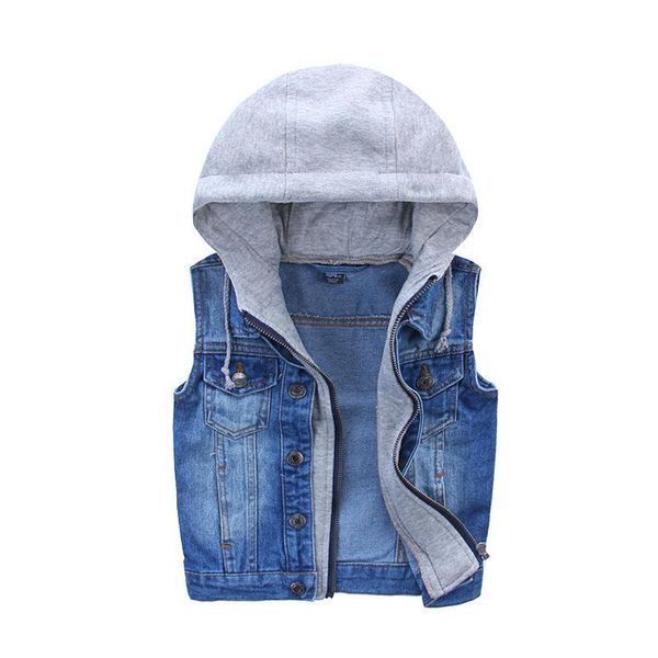 

waistcoat 2021 russia cowboy hooded vest baby boy girl han edition leisure, Camo