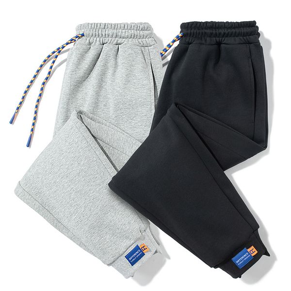 

men women joggers casual pants spring summer pant male sports pants trousers tracksuit bottoms skinny sweatpants, Black