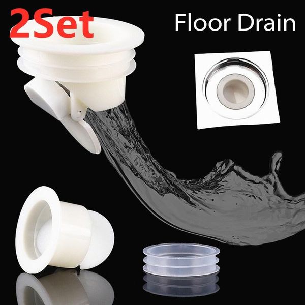 

other bath & toilet supplies 1/2set smell proof shower floor siphon drain cover sink strainer accessories bathroom plug trap water filter