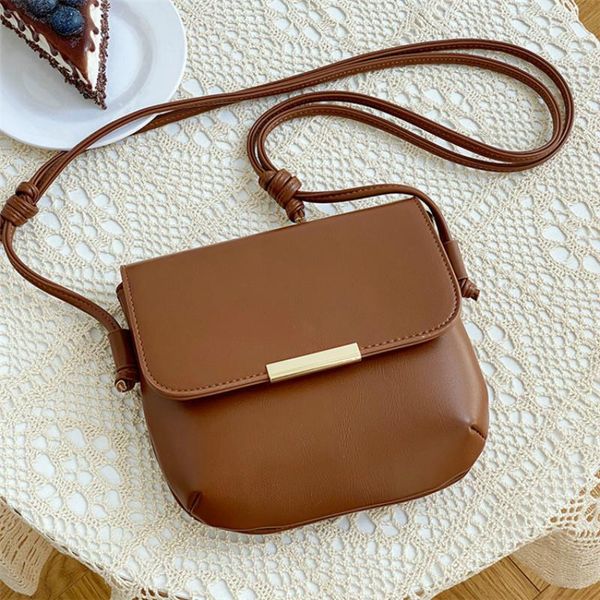 

bag autumn version pu women's flip korean and winter retro trend straddle fashion new small bag 2021 square xrvju