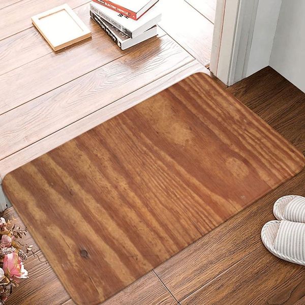 

carpets wood pattern doormat printed polyeste bedroom entrance floor mat door rug carpet decor bath