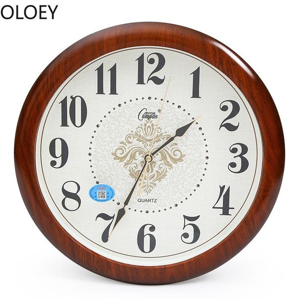 

wall clocks modern large watch clock mechanism living room bedroom silent home decor kitchen brief