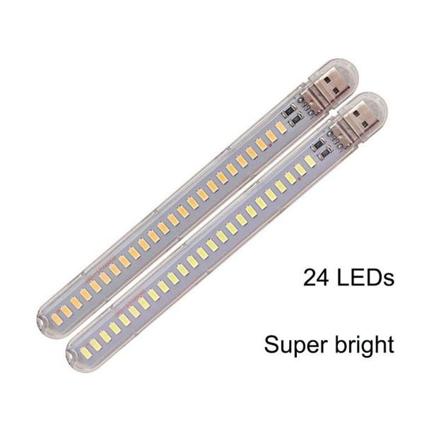 

book lights 5v mini portable 24ledusb led lamp reading indoor table desk mobile power night light