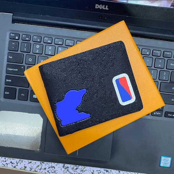 

mens designers wallet ball grain leather card holder fashion for men women long purse zipper handbags credit short pocket with box m80624, Red;black