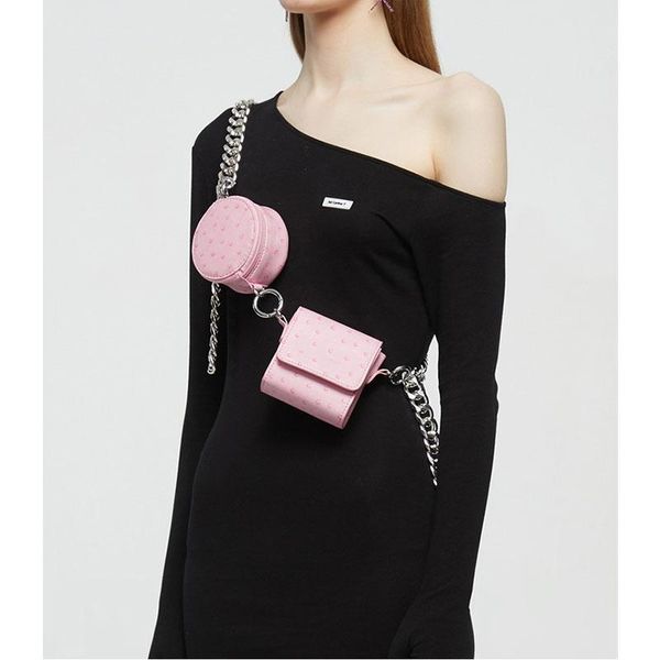 

waist bags fashion bag for women luxury fanny pack designer 2 sets chains mini belt purse crossbody chest women's packs