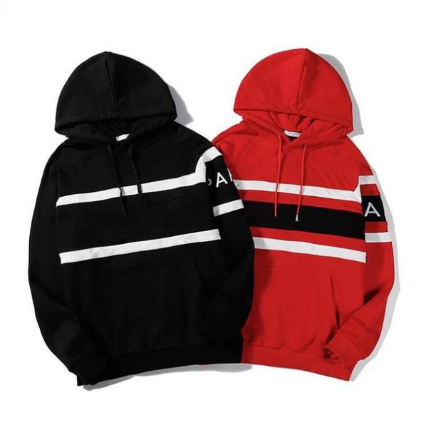 

mens designer white hoodie sweatshirt men women sweater hoodie sport s pullover off hoodies embroidery fashion sweatershirt loose fit coats, Black