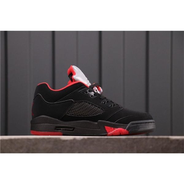 

good quality jumpman 5 low alternate basketball shoes black new collaboration fashion sport zapatos sneakers ship with box