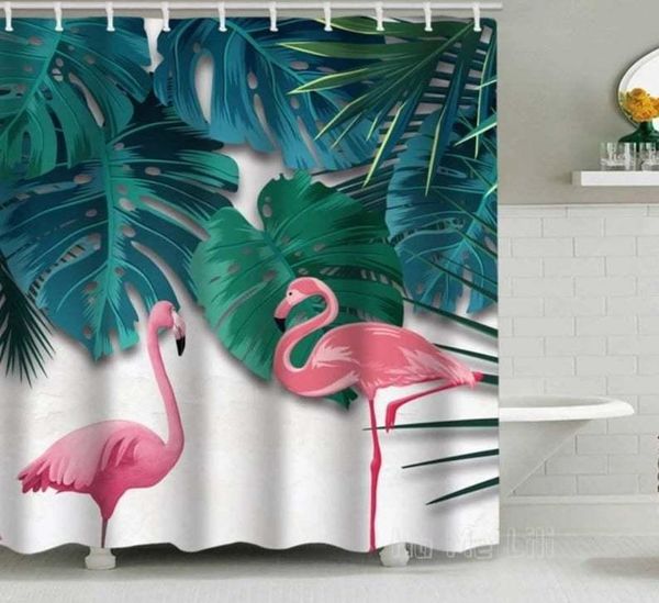 

shower curtains pink flamingos curtain set uplifting feel good bathroom decor