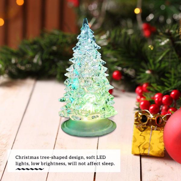 

christmas decorations night lamp low brightness energy-saving led light tree-shaped acrylic decorative