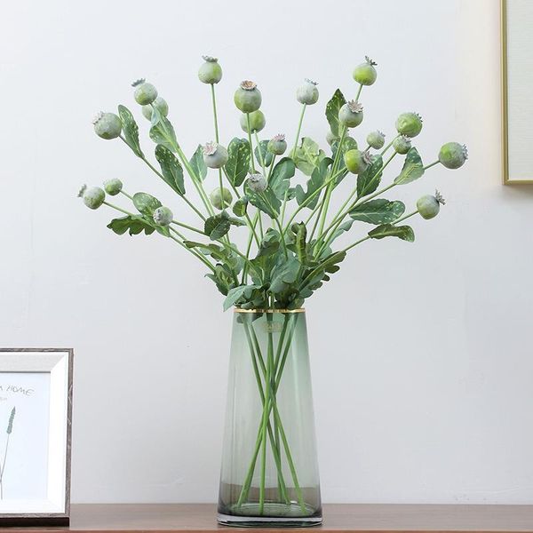 

simulation fruit american pastoral home decoration fake flower berry simulation poppy fruit plant wedding party