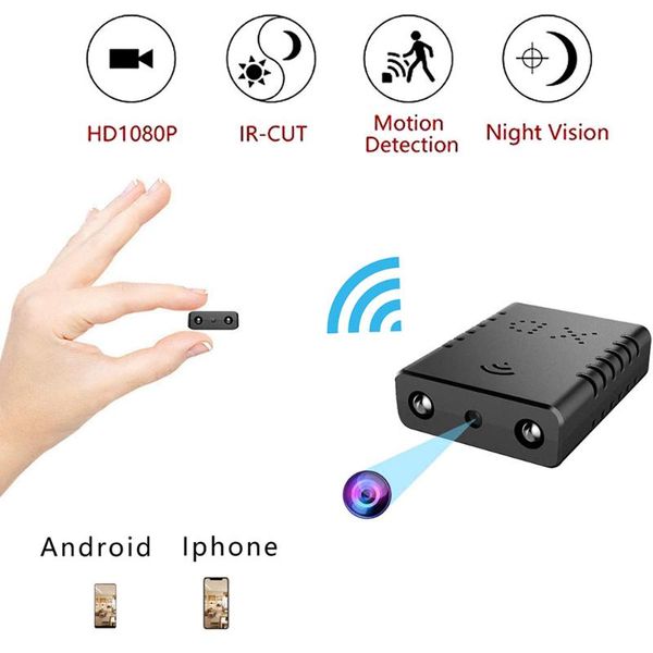

cameras the est hd1080p mini wifi camera infrared night vision cam surveillance ip/ap motion detection support hiddden tf card