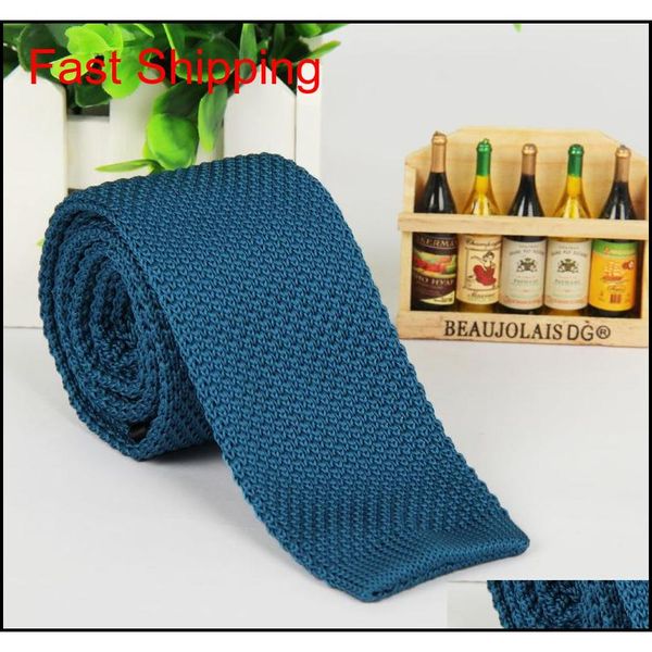 

new knitted tie flat end tie necktie skinny knit ties neck tie wrap fashion fashion accessories for women qylboo bdefashion, Blue;purple