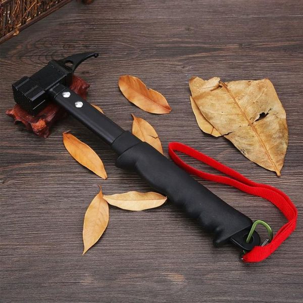 

hand tools multi-function camping hammer mountaineering nail extractor for hiking fishing mountaineer climbing drop
