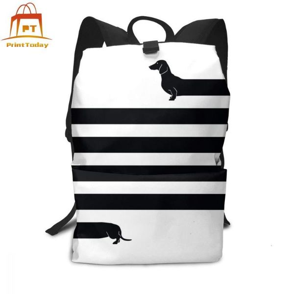 

backpack cartoon very long dog backpacks multi function student bag men's - women's pattern trending street bags