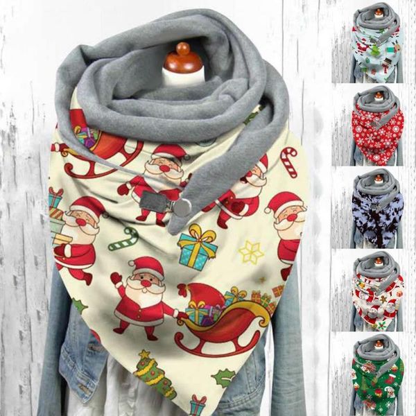 

scarves scarf triangle warmth plush women muffler for shopping, Blue;gray