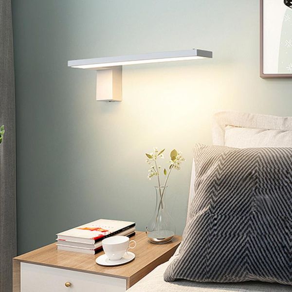 

wall lamp nordic white black led lamps modern light for bedroom bedside stair study livingroom indoor lighting