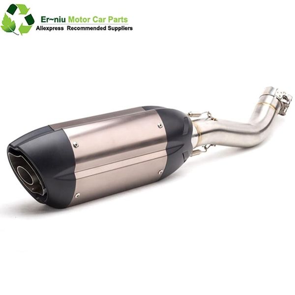 

motorcycle exhaust system modified pipe muffler climber ellipse self-who travel