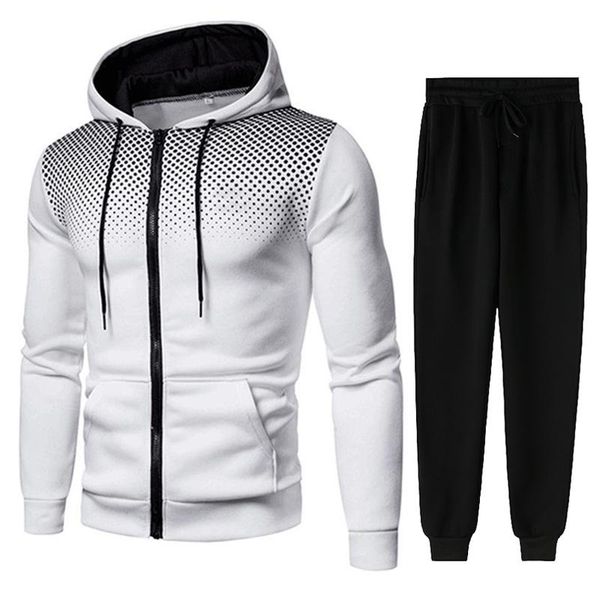 

men's tracksuits man clothing set, Gray