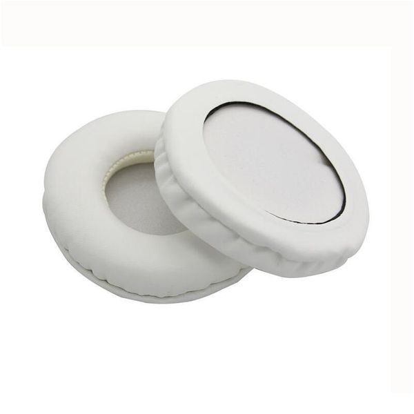 

80mm leather foam ear pads for headphones cojines almofada almofadas pad headphone earpads cushion replacement ear pads jllggt