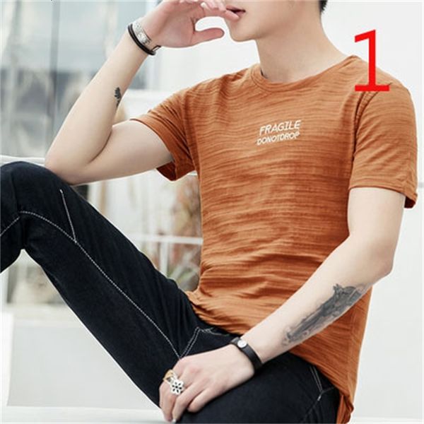 

2021 summer fifth sleeve t-shirt men loose, casual fashion cartoon printed new n4t4, White;black