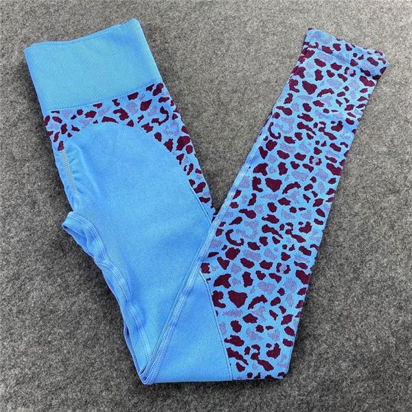

new seamless sports leggings women leapord sports pants skinny fitness yoga leggings gym tights push up yoga sportswear, White;red