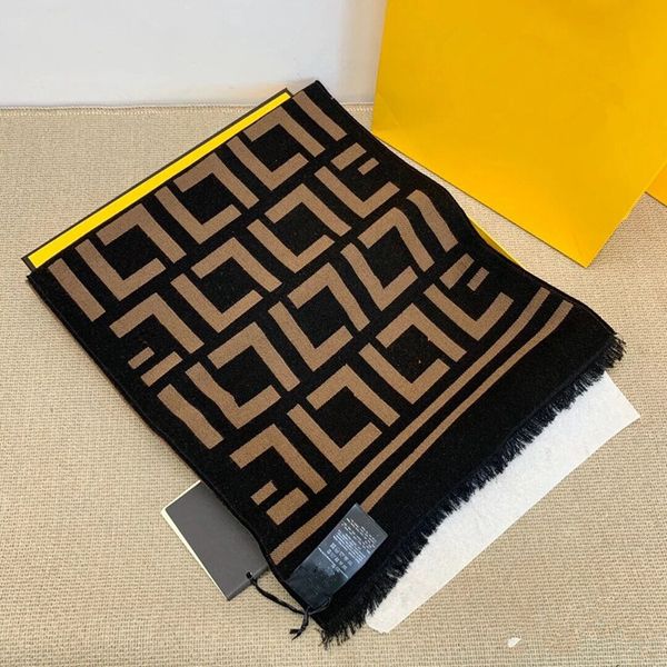 

wool scarf letter cashmere bib net red with thickened double-sided warm shawl, Blue;gray