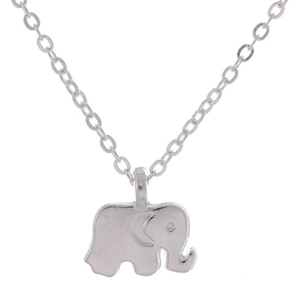 

new dogeared necklaces with card gold elephant heart key clover horseshoe triangle charm pendant necklace for women fashion jewelry gift