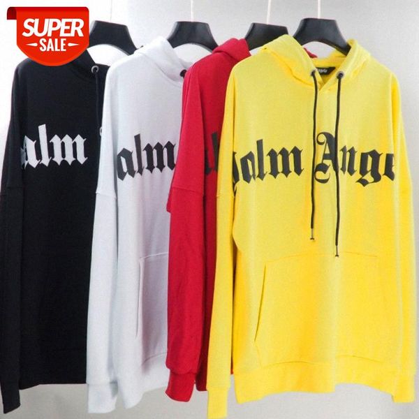 

physical street palm hoodie pa angels angel foam letter casual sweatshirt #qw9u, Black