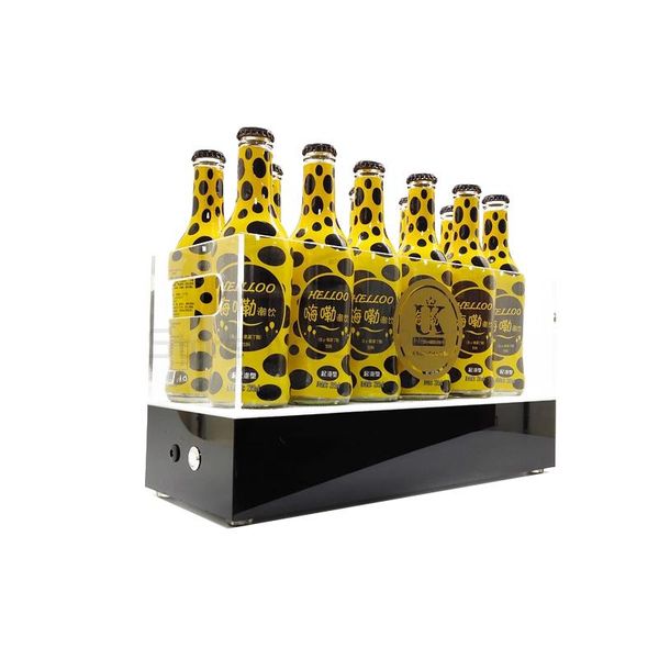 

tablewine racks luminous ice bucket bar acrylic beer frame champagne clear tank