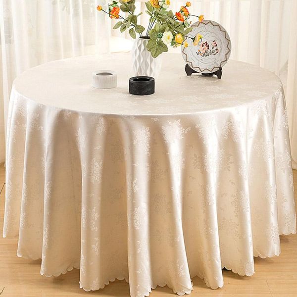 

balle round tablecloths polyester durable table cloth for wedding birthday restaurant-order at least 10 pieces
