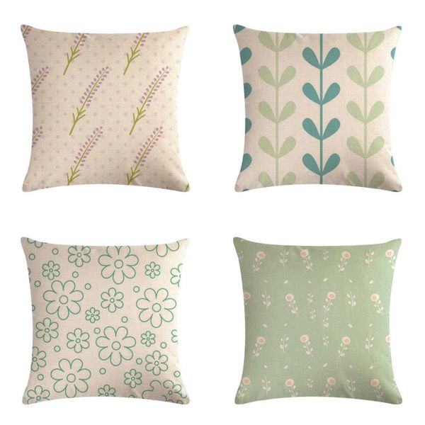

cushion/decorative pillow simple flower hug pillowcase fresh cushion cover sofa bed home decoration ornaments 45x45cm
