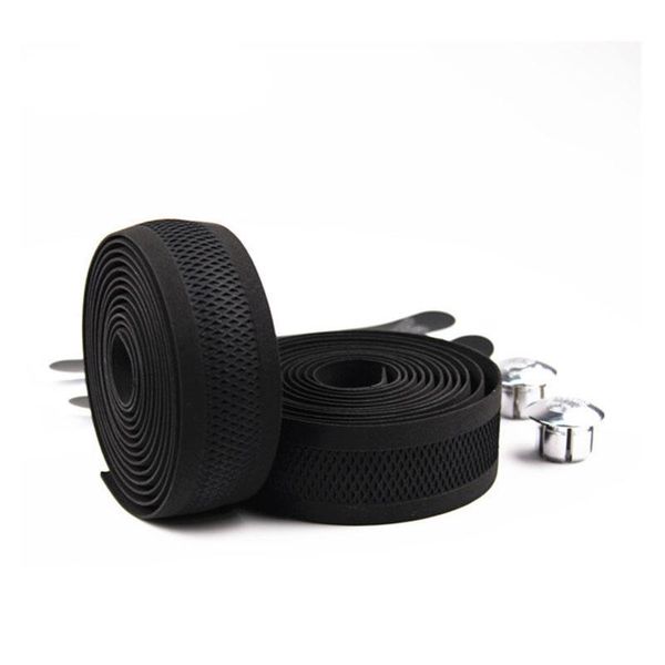 

bike handlebars &components soft road bicycle handlebar tape cork eva pu handle bar professional cycling damping anti-vibration wrap