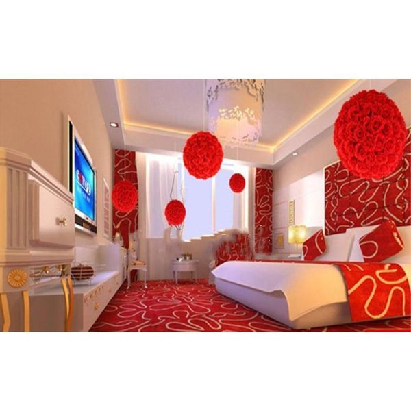 

12 inch wedding silk pomander kissing ball flower ball decorate flower artificial flower for wedding garden jlljua ladyshome