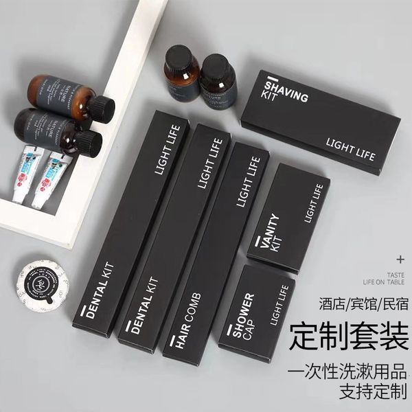 

el toiletri disposable toothbrush slippers two in one dental set