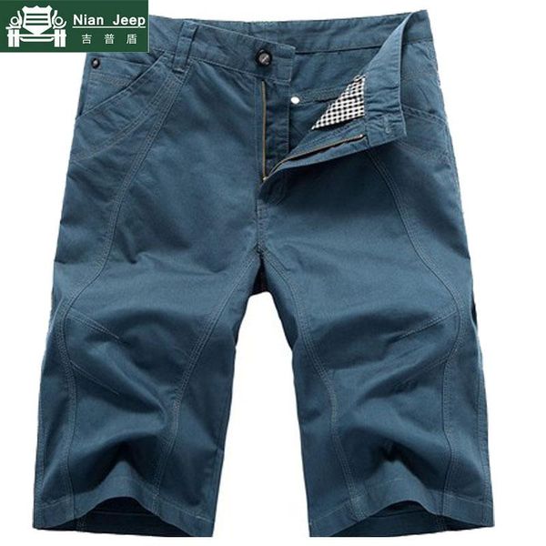 

summer mens cargo shorts army cotton shorts men loose multi-pocket homme casual bermuda trousers plus size 29-44, White;black