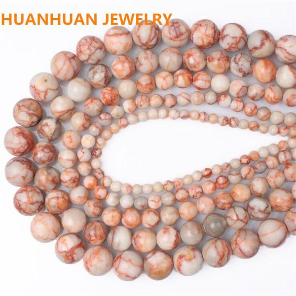 

other red network stone round beads 4-12mm temperament natural for jewelry making diy necklace bracelet accessories