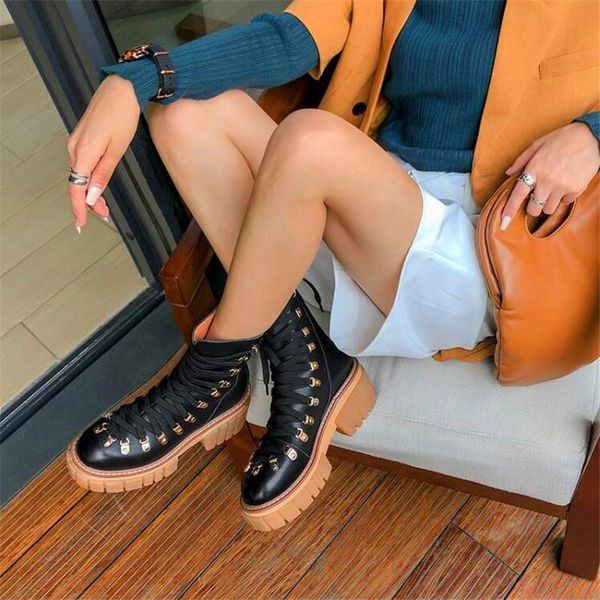 

boots fashion cross straps to increase thick-soled women's high-heeled black single-line fleece autumn and winter