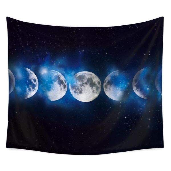 

tapestries creative star planet moon tapestry pattern novelty living room bedroom decor functional blanket beach towel