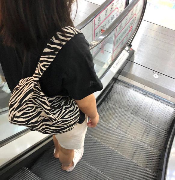 

cross body 2021 original zebra pattern bag custom single shoulder cylinder armpit female