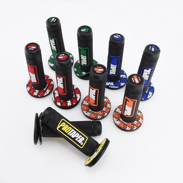 

2021 protaper motorcycle handle gel grips brake handle rubber for crf exc yzf pro taper split bicycle mx motocross grip