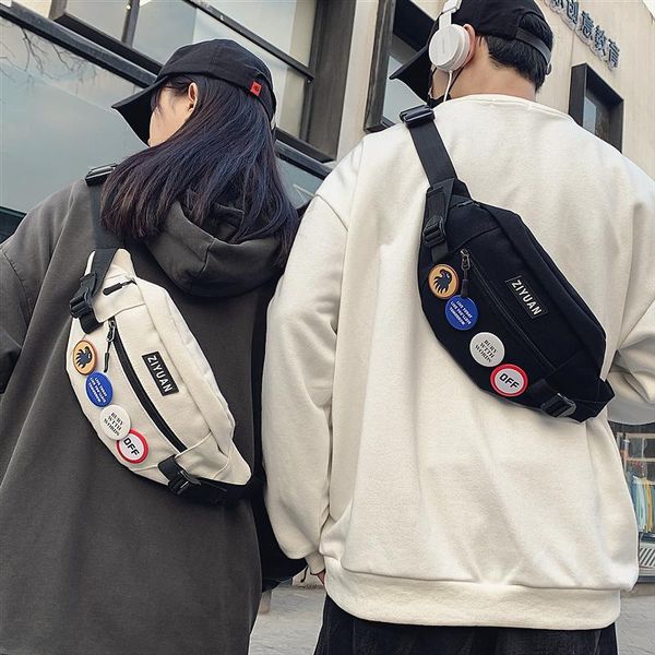 

waist bags original aizatly chest bag couple female fashion brand student messenger personality sports ins shoulder