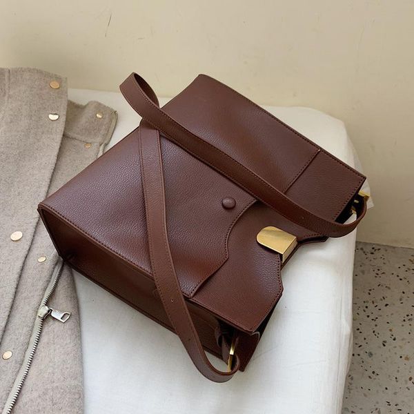 

women's bags 2021 texture oblique satchel simple fashion list