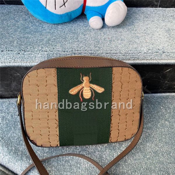 

messenger bag classic leather bee shoulder bag business bag 412008