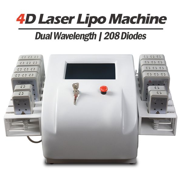 macchina per dimagrire laser lipo lipolaser alla fragola strumento di bellezza dimagrante per il corpo 2 anni di garanzia approvato dalla FDA CE